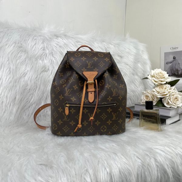 【9成新】【12期0利率】 LV Montsouris老花後背包 