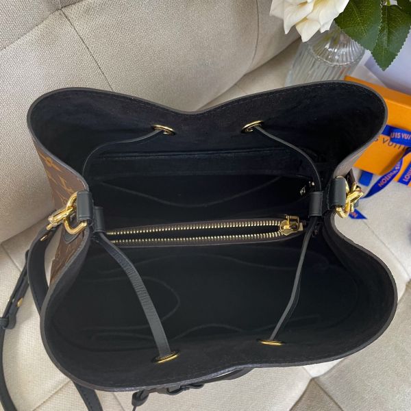 【12期0利率】LV NéoNoé MM老花水桶包【9成新】 