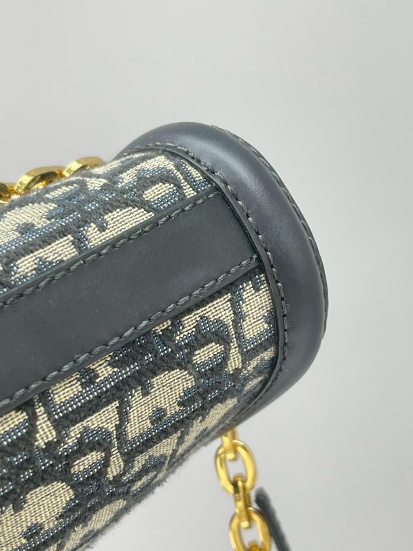 【9成新】DIOR C'EST 老花水桶包 中號 