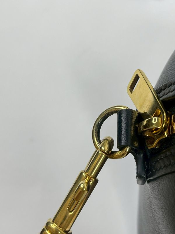 【9成新】CELINE 光滑牛皮革小號波士頓包 