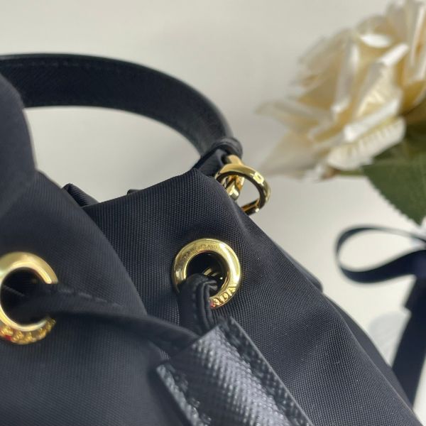 【12期0利率】Prada Duet Re-Nylon 水桶袋【全新閒置品 