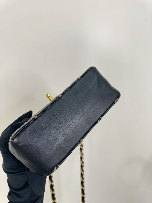 【分期0利率】CHANEL VINTAGE 外縫線方胖【9成新】 