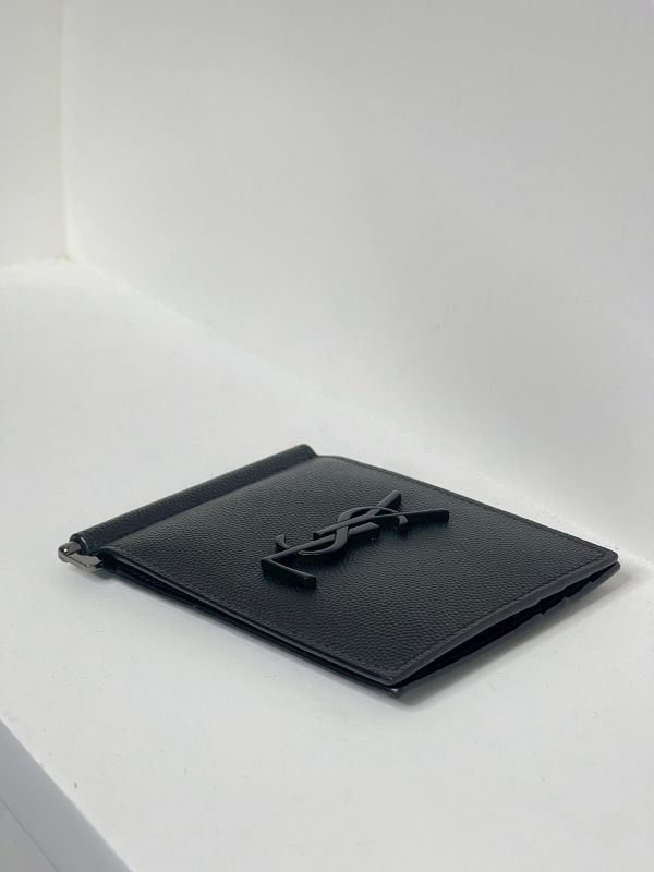 【99成新】YSL 對折短夾附鈔票夾 