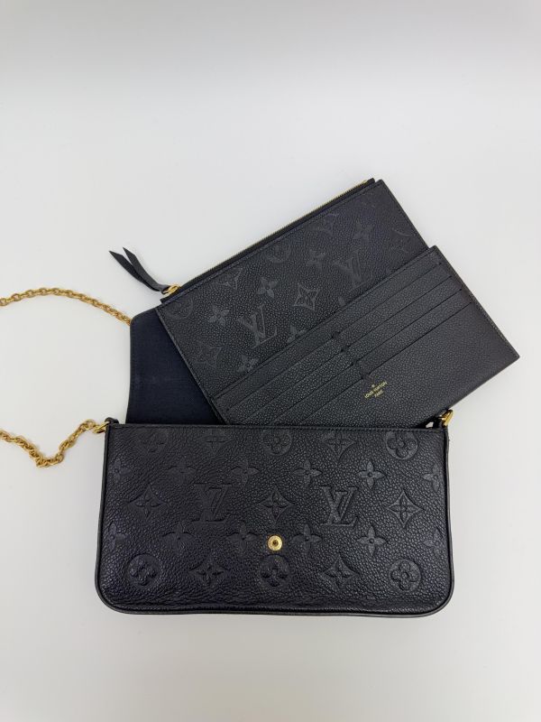 【9成新】LV FELICIE 皮革三合一 
