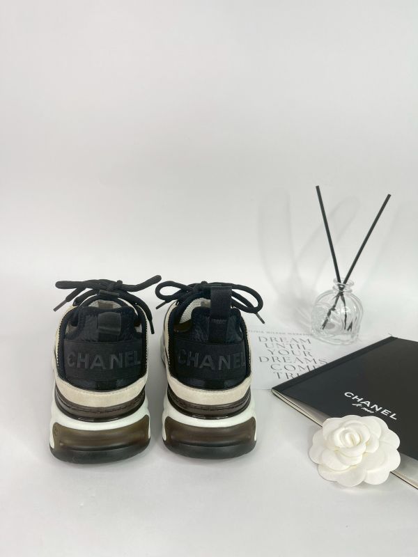 【9成新】CHANEL 黑扣老爹鞋 36.5碼 