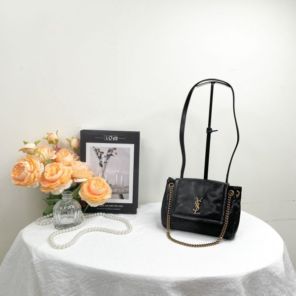 【12期0利率】YSL NOLITA 迷你鍊包【95成新】 