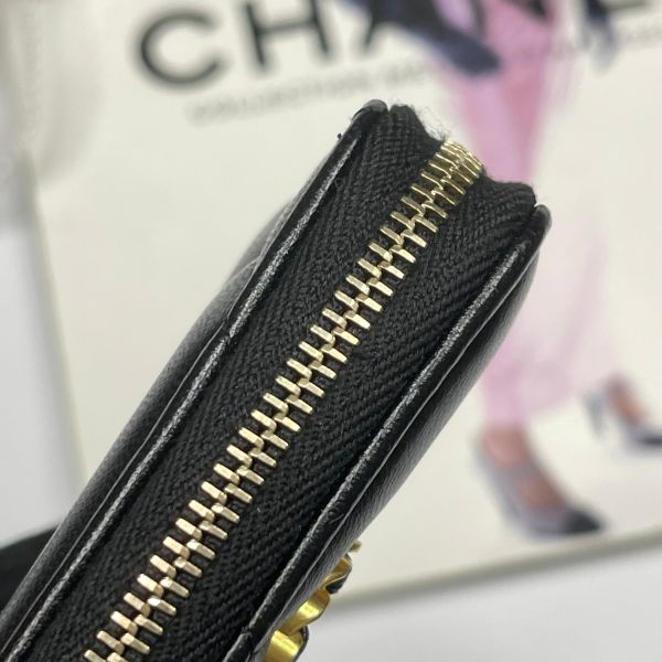 【12期0利率】CHANEL 19 拉鍊零錢包【23年台灣購證】【9成新】 