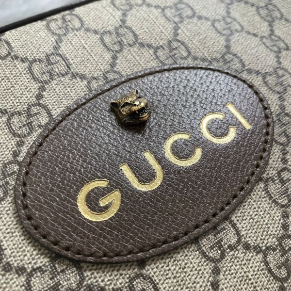 【12期0利率】【二手】GUCCI GG Supreme虎頭相機包 