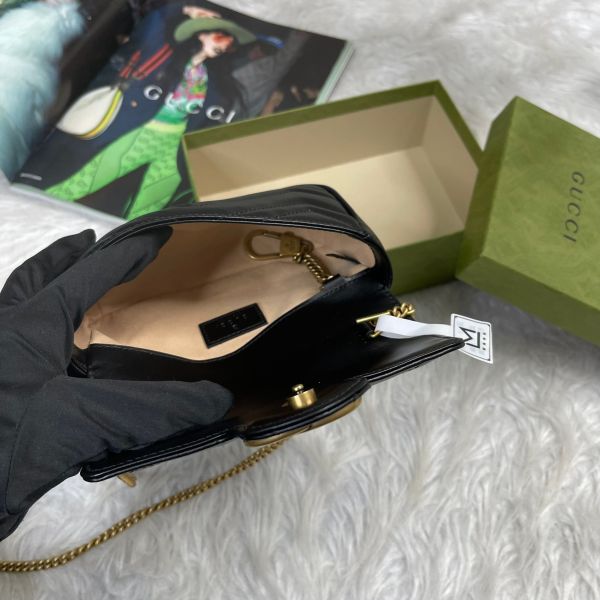 【12期0利率】GUCCI Marmont 迷你肩背包【95成新】 