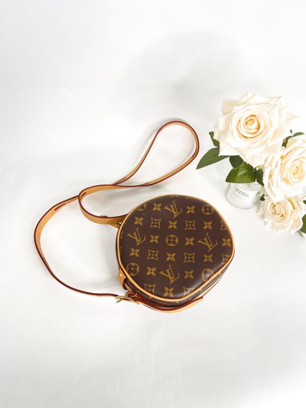 【分期0利率】LV  BOÎTE CHAPEAU圓餅包【99成新】 