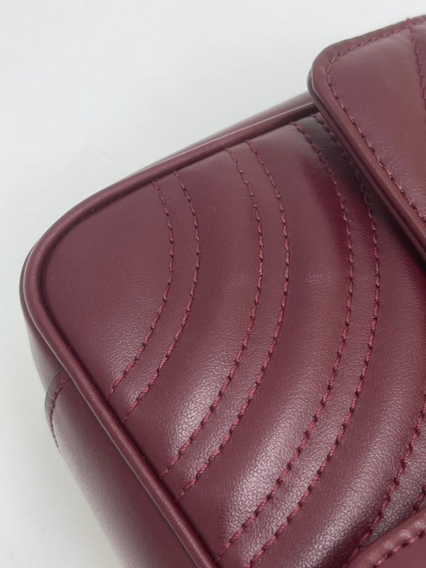 【95成新】GUCCI GG MARMONT 肩背包 小號 