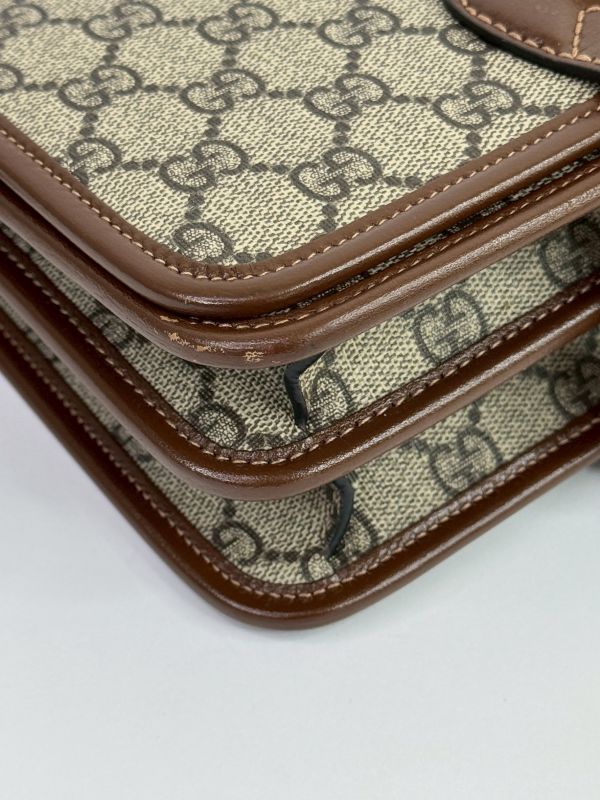 【分期0利率】GUCCI GG RETRO迷你斜背包【8成新】 