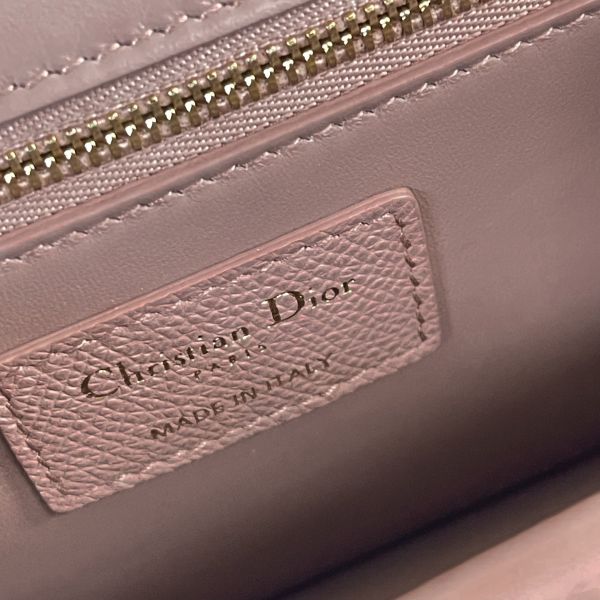 【12期0利率】DIOR 30 MONTAIGNE 中號 乾燥玫瑰粉【95成新】 
