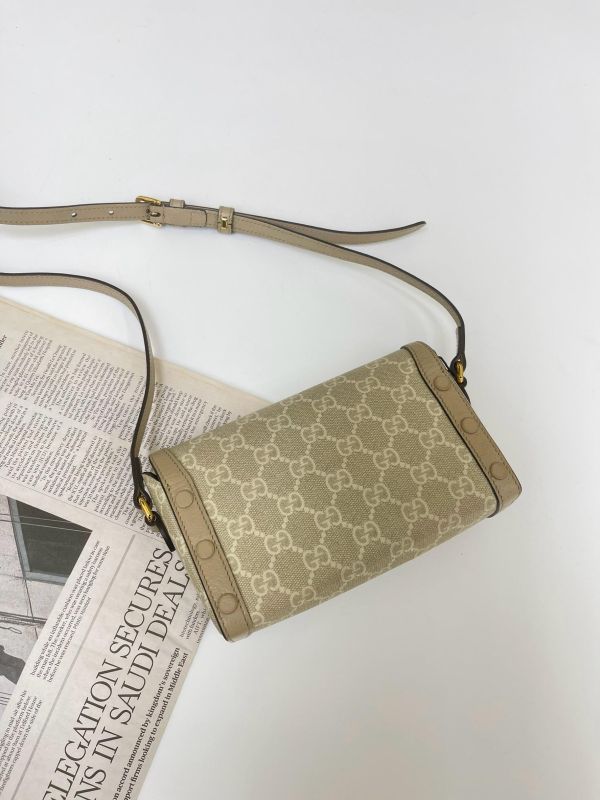 【85成新】Gucci 馬銜扣 1955 迷你包 