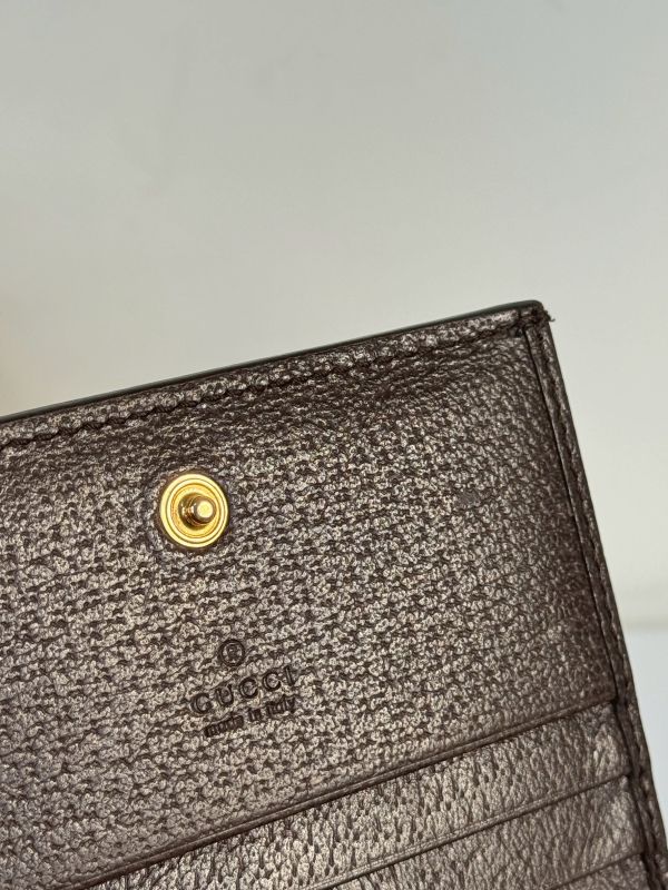 【分期0利率】GUCCI OPHIDIA GG零錢對開短夾【9成新】 