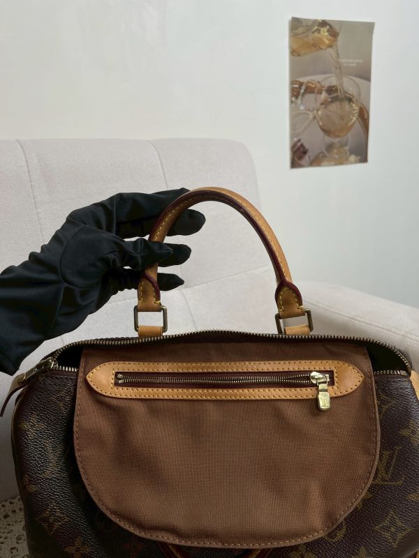 【分期0利率】LV SPEEDY 30 經典Monogram手提波士頓包【8成新】 