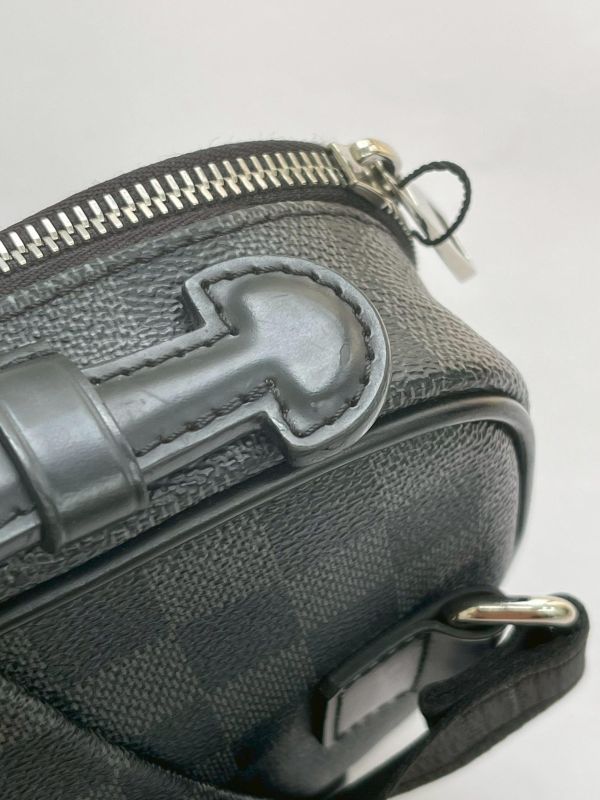 【9成新】LV Damier Graphite Ambler 