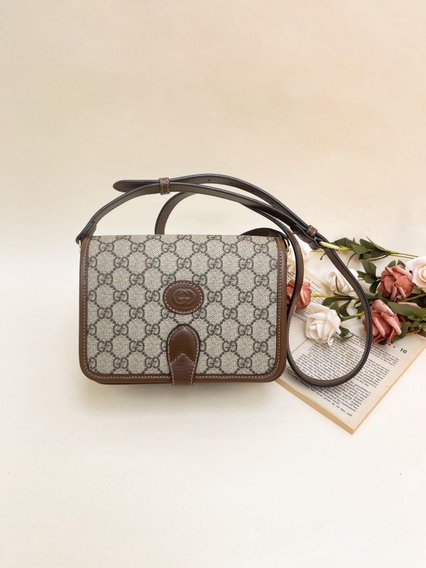 【95成新】GUCCI GG RETRO迷你斜背包 
