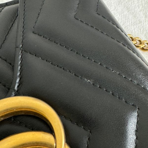 【12期0利率】GUCCI 馬夢風琴WOC【95成新】 