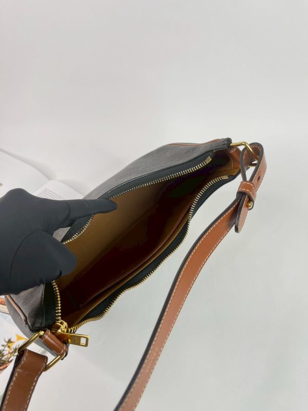 【95成新】CELINE AVA 標誌印花牛皮革手袋 