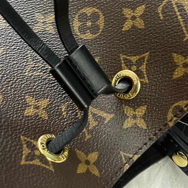 【9.9成新】【12期0利率】LV NéoNoé水桶包 黑 