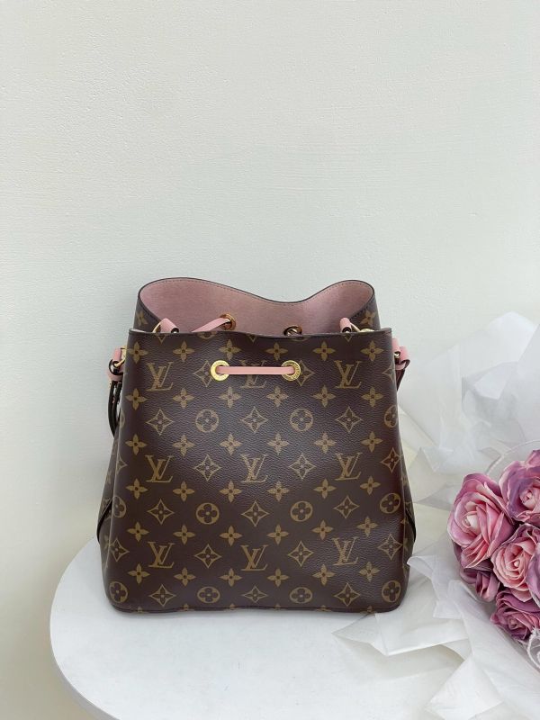 【95成新】LV NéoNoé MM 粉色 
