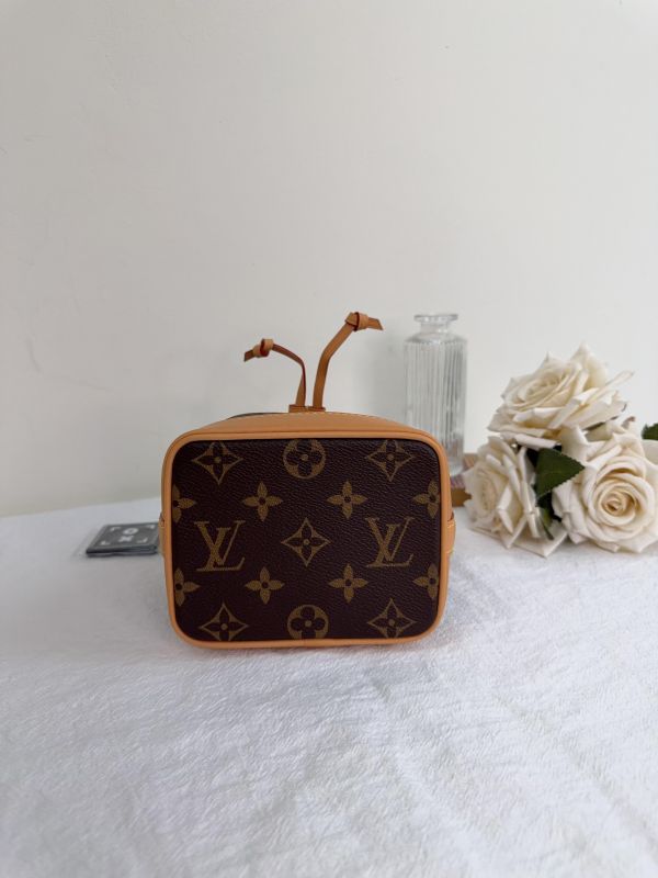 【99成新】LV Nano Noé老花水桶包 