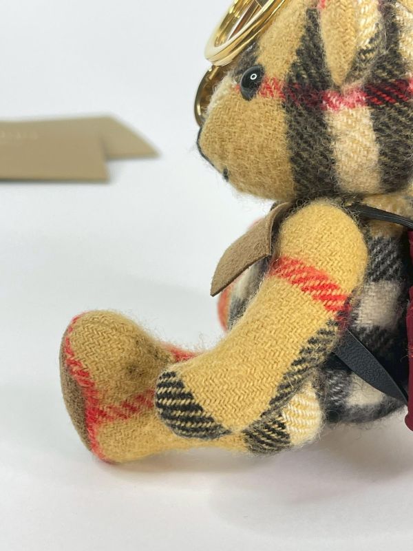 【85成新】BURBERRY 後背泰迪熊吊飾 