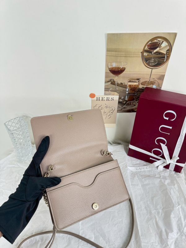 【分期0利率】GUCCI GG Emblem WOC【95成新】 