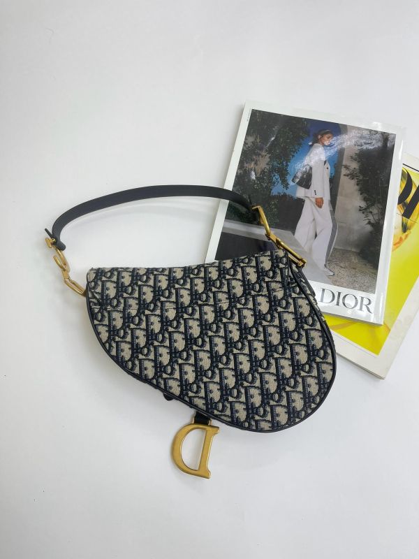 【99成新】DIOR  SADDLE 馬鞍包 中號 