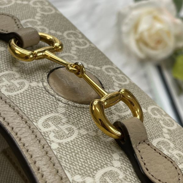 Gucci 馬銜扣 1955 迷你包【9成新】 