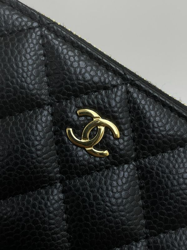 【99成新】CHANEL COCO 拉鍊零錢卡包 