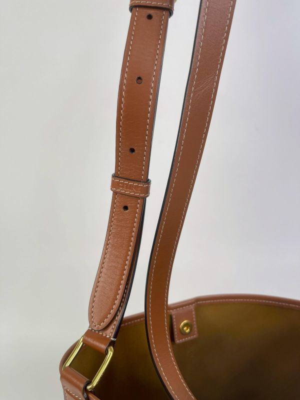 【95成新】CELINE TRIOMPHE老花小號水桶包 