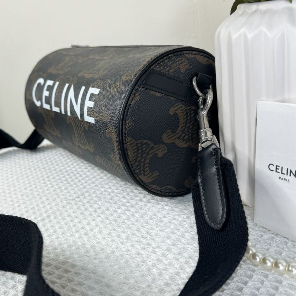 【12期0利率】CELINE 字母老花圓筒包【全新閒置】【現金價27500】 