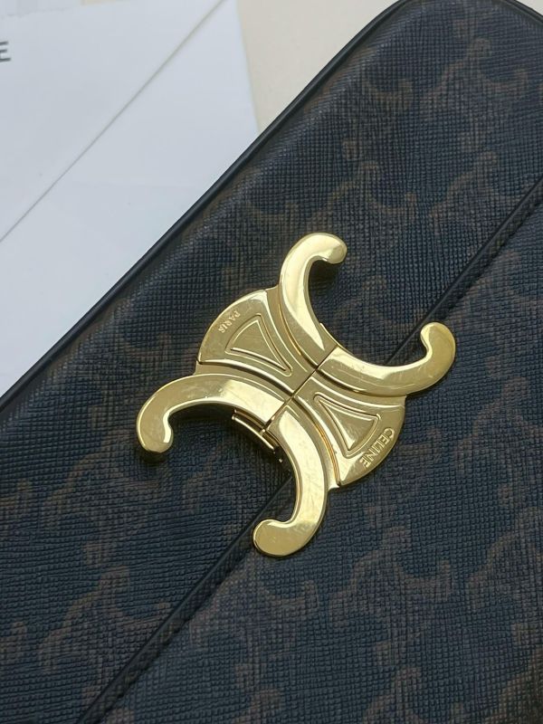 【95成新】CELINE Claude Triomphe 單肩包 