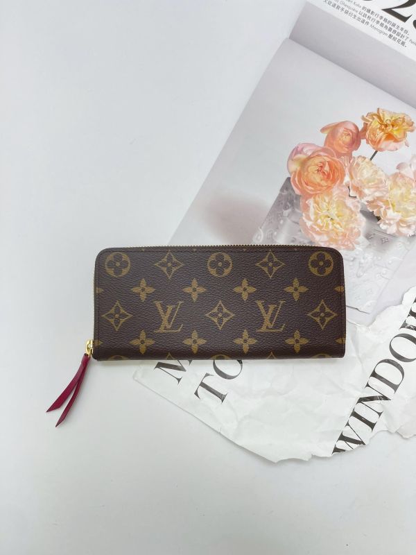 【99新】LV Clémence 錢包 