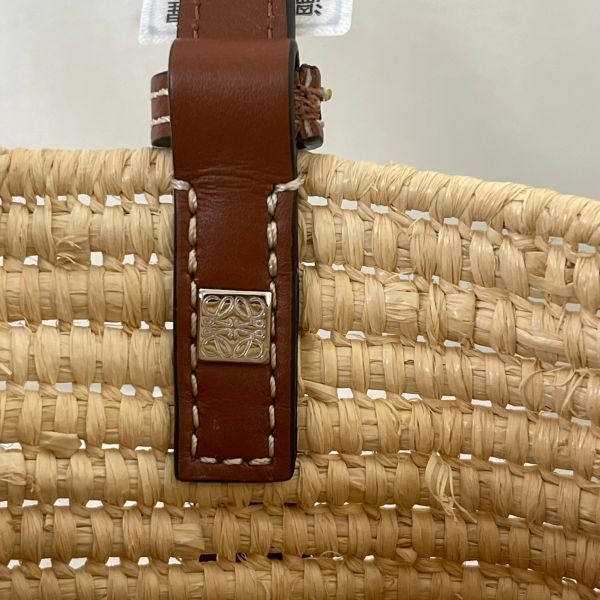【12期0利率】LOEWE 手提肩背草編包【9成新】 