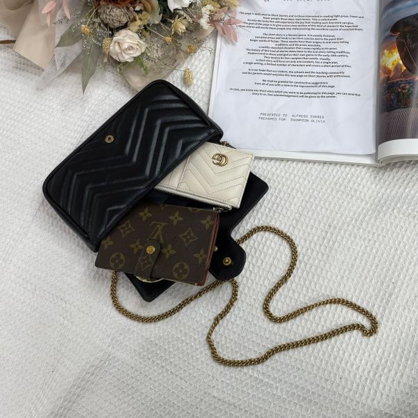 【12期0利率】GUCCI GG MARMONT迷你袋 【95成新】 