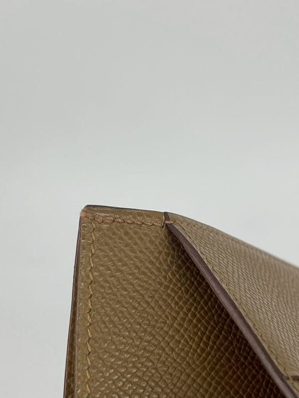 【99成新】HERMES 對開6卡短夾 