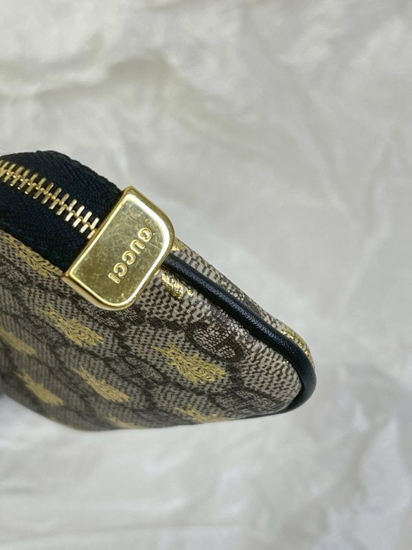 【95成新】GUCCI 一字拉鍊零錢包 