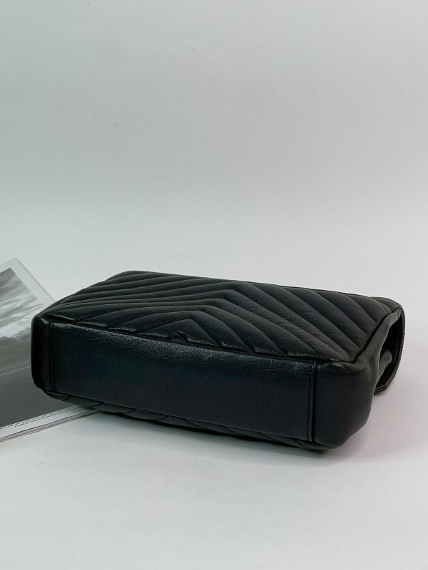 【分期0利率】YSL  山型紋學院包【95成新】 