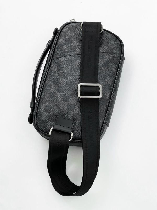 【9成新】LV Damier Graphite Ambler 