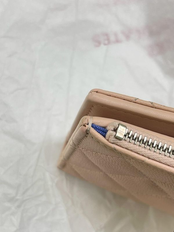 【9成新】Chanel 19 對開短夾 