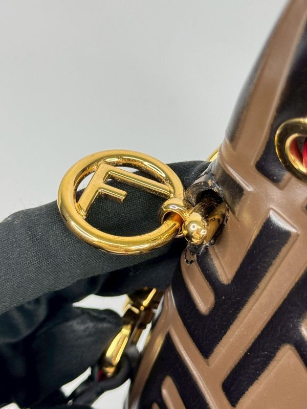 【9成新】FENDI  Mon Tresor 水桶包 大號 