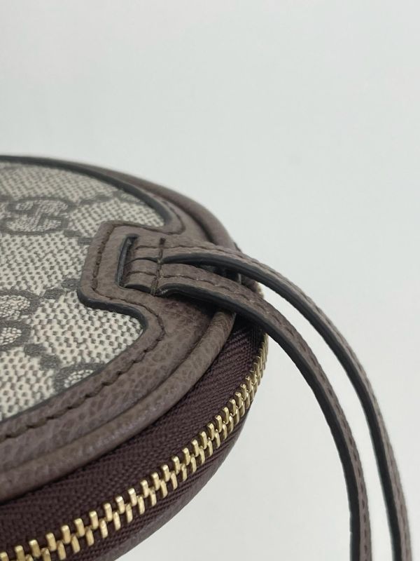 【95成新】GUCCI OPHIDIA 迷你圓餅零錢包 