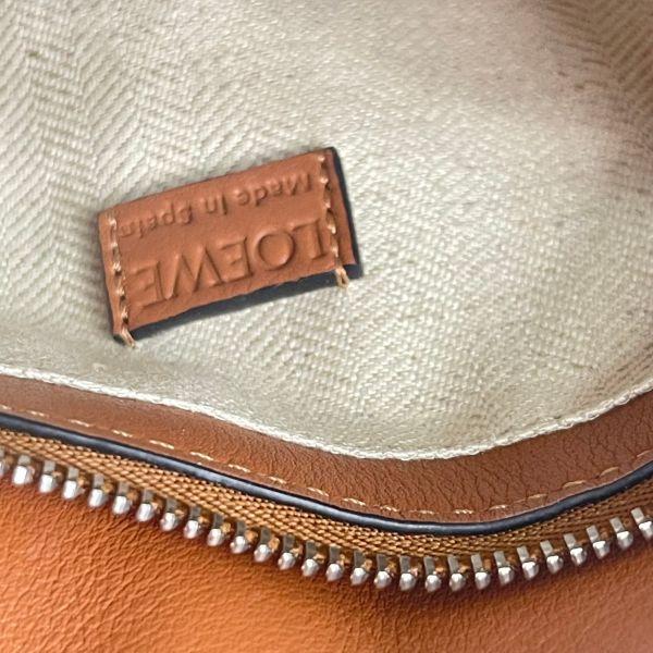 【12期0利率】LOEWE MINI  PUZZLE 焦糖色【24年台灣購證】【99成新】 