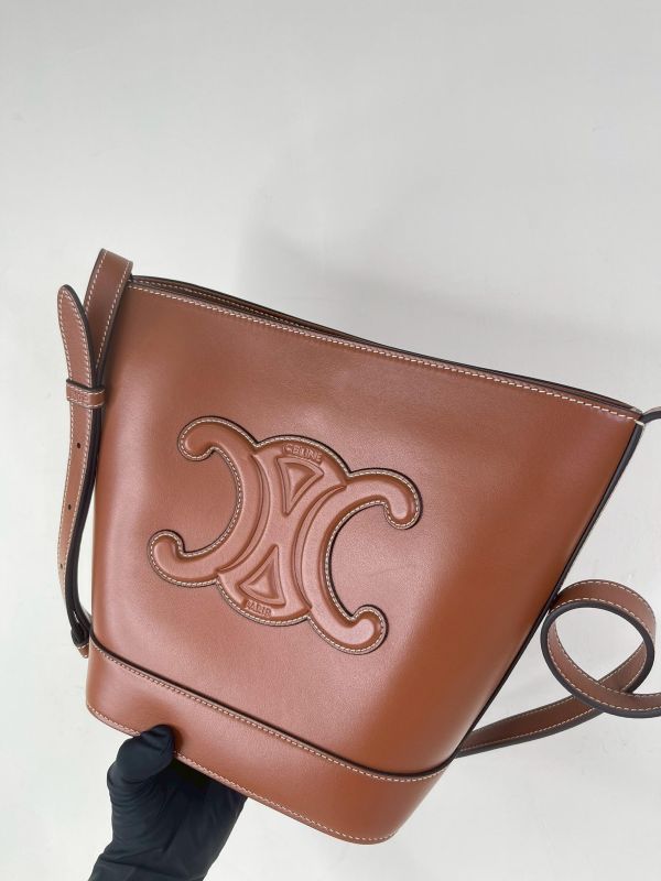【95成新】CELINE CUIR TRIOMPHE小號水桶包 