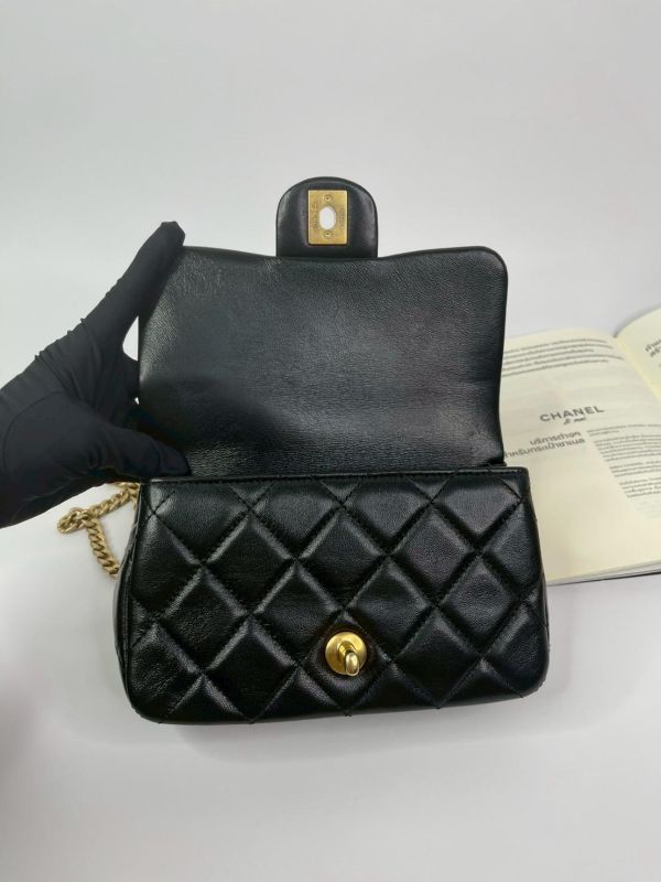 【99成新】CHANEL 愛心金球方胖 