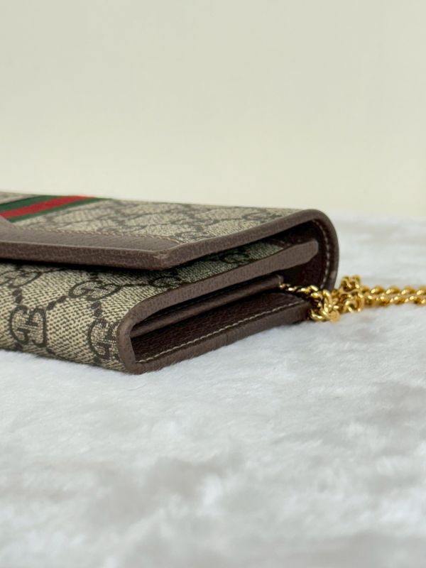 【95成新】GUCCI Ophidia 可拆鍊條 WOC 