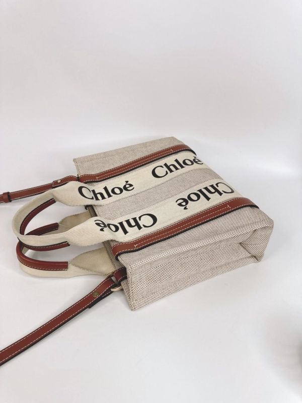 【85成新】CHLOE WOODY SMALL 金典棕 